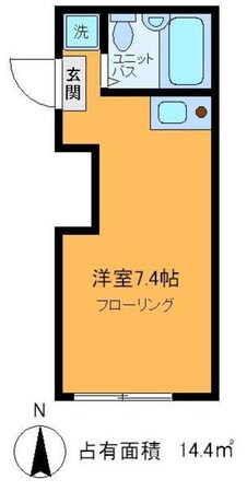 ピタアタ北小岩の物件間取画像